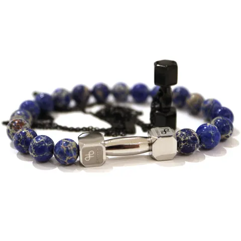 Hantelkette und Armband im Set
